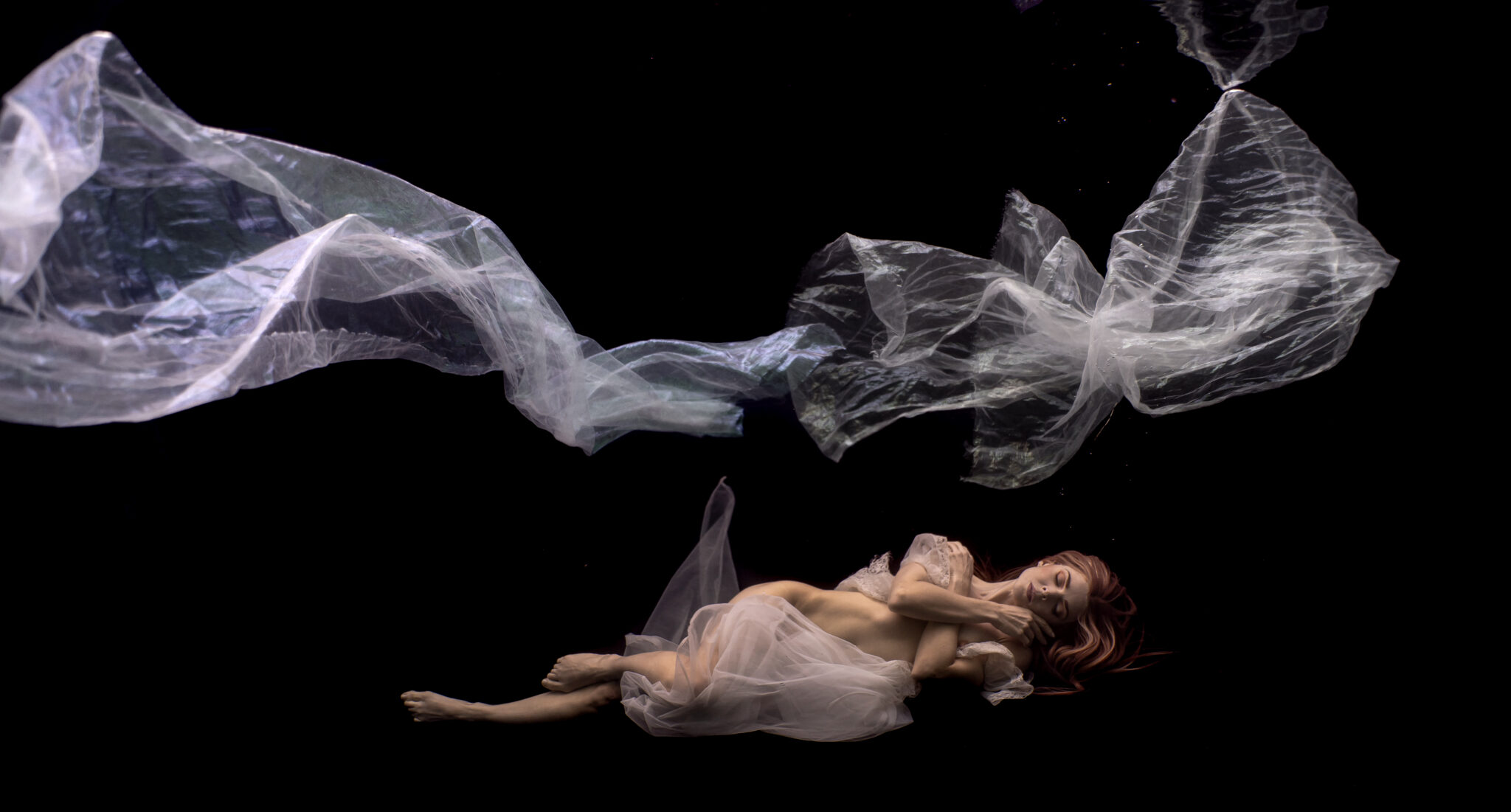 Kristy Jessica Underwater Model Mort Productions fine art model photography